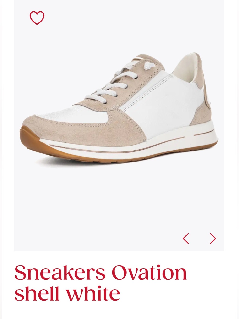 Ara High Soft  Sneakers Size 7.5